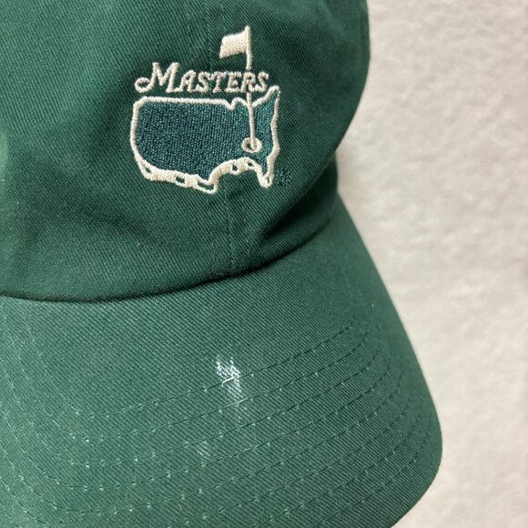 Master Golf Touranment Hats - Green Black White - Different Years *WELL WORN* - Picture 4 of 11